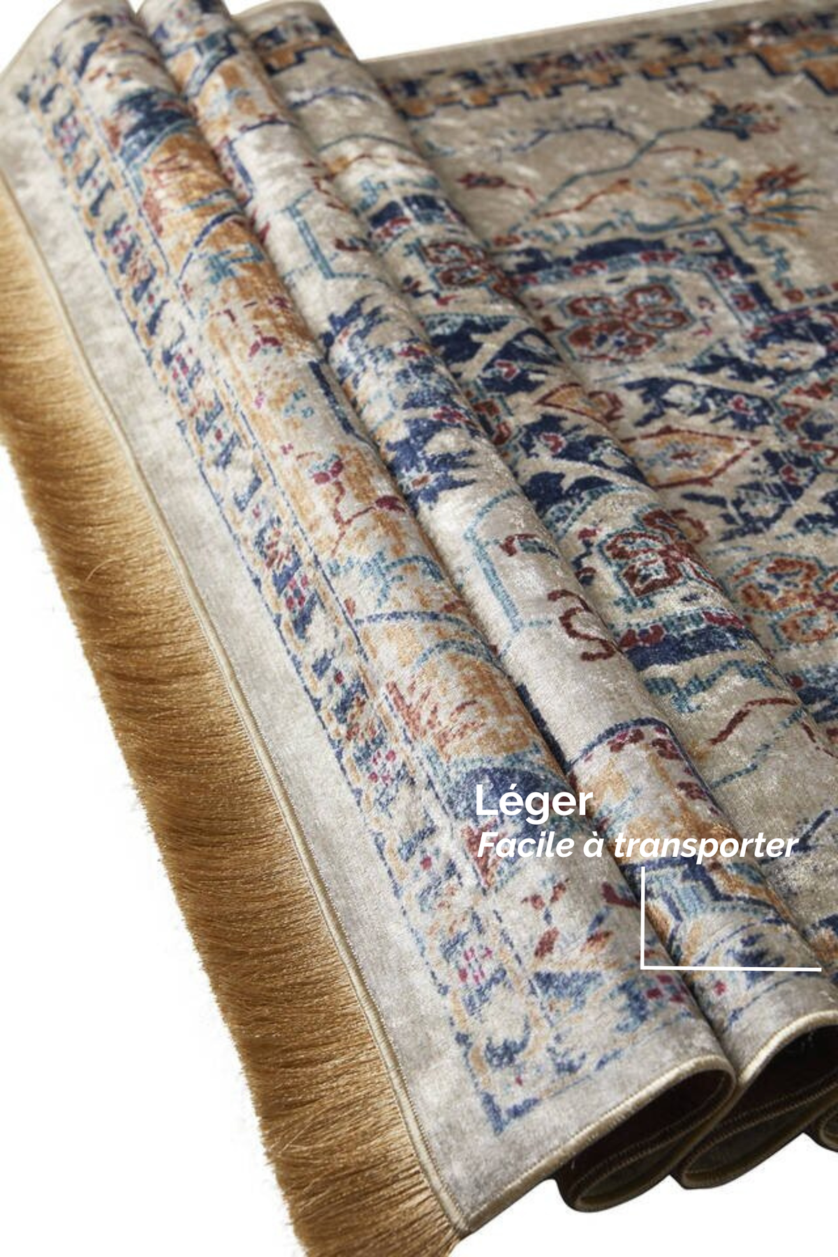 Tapis de prière Lina – Praticité & Élégance (Essentielle)