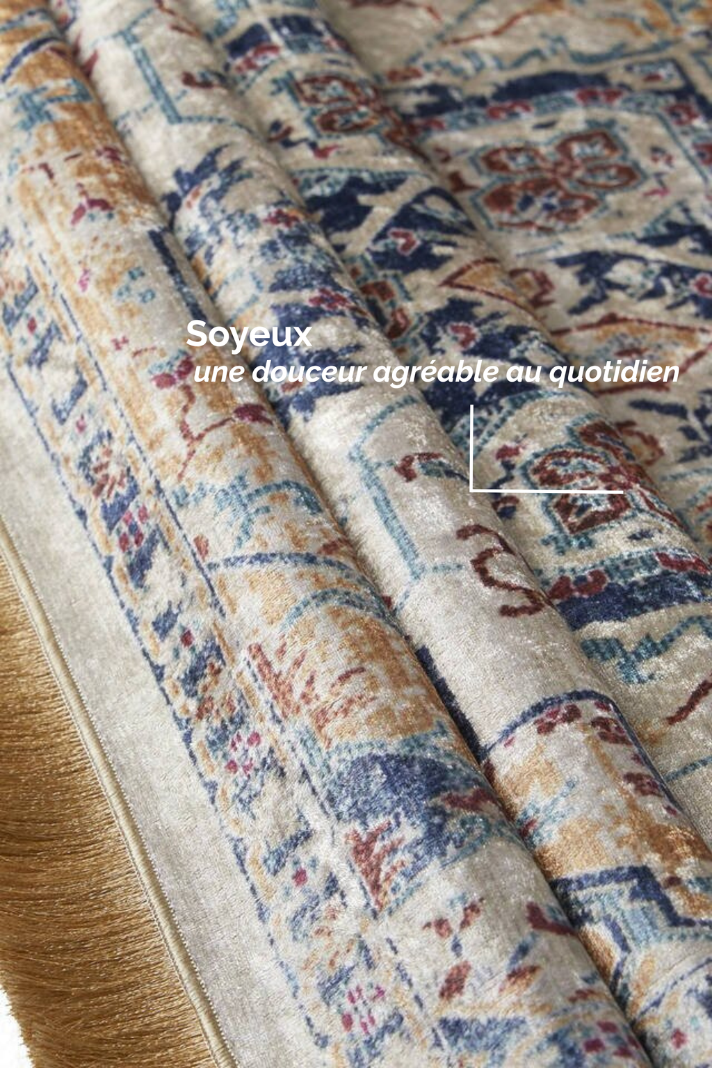Tapis de prière Lina – Praticité & Élégance (Essentielle)
