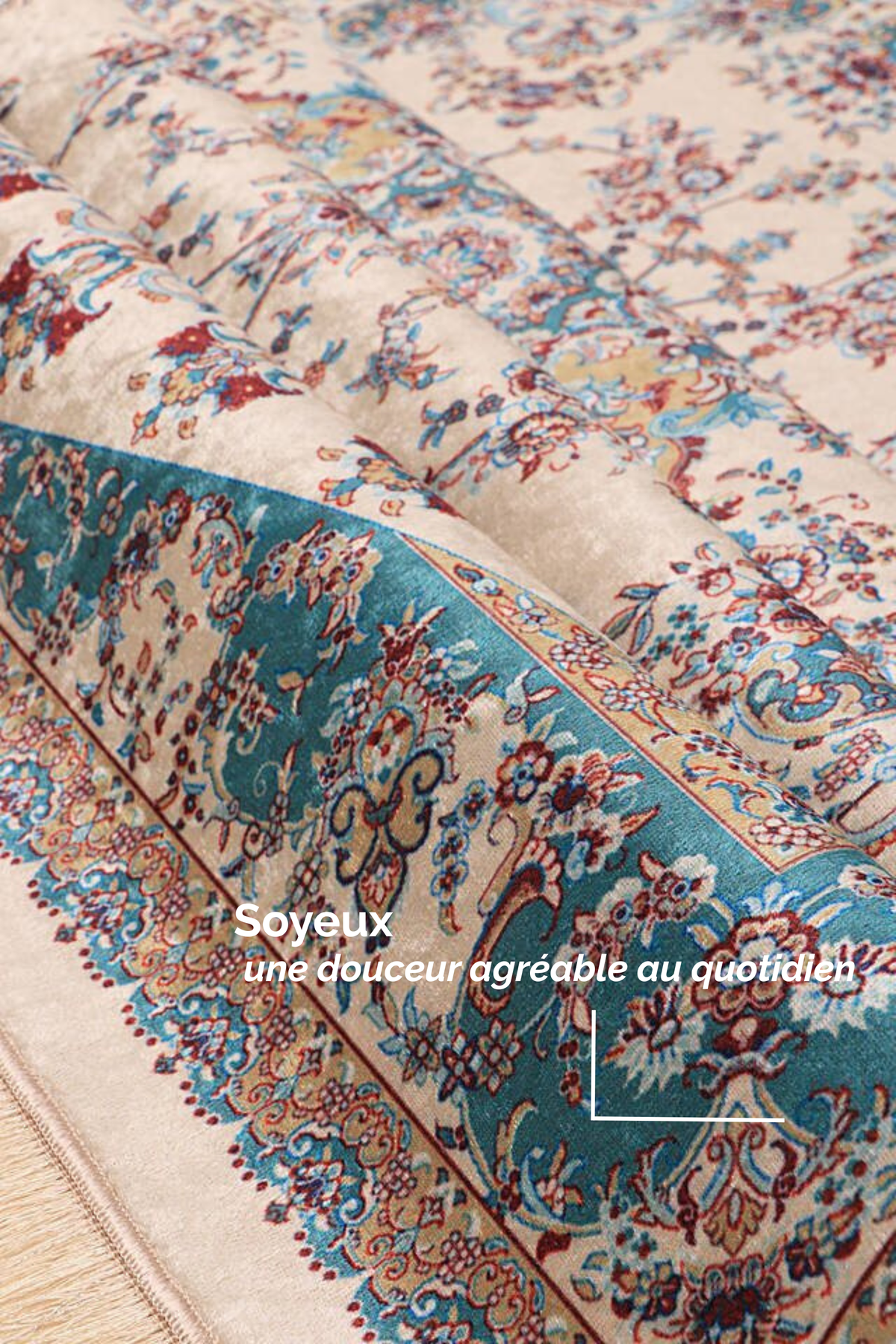Tapis de prière Najm – Praticité & Élégance (Essentielle)