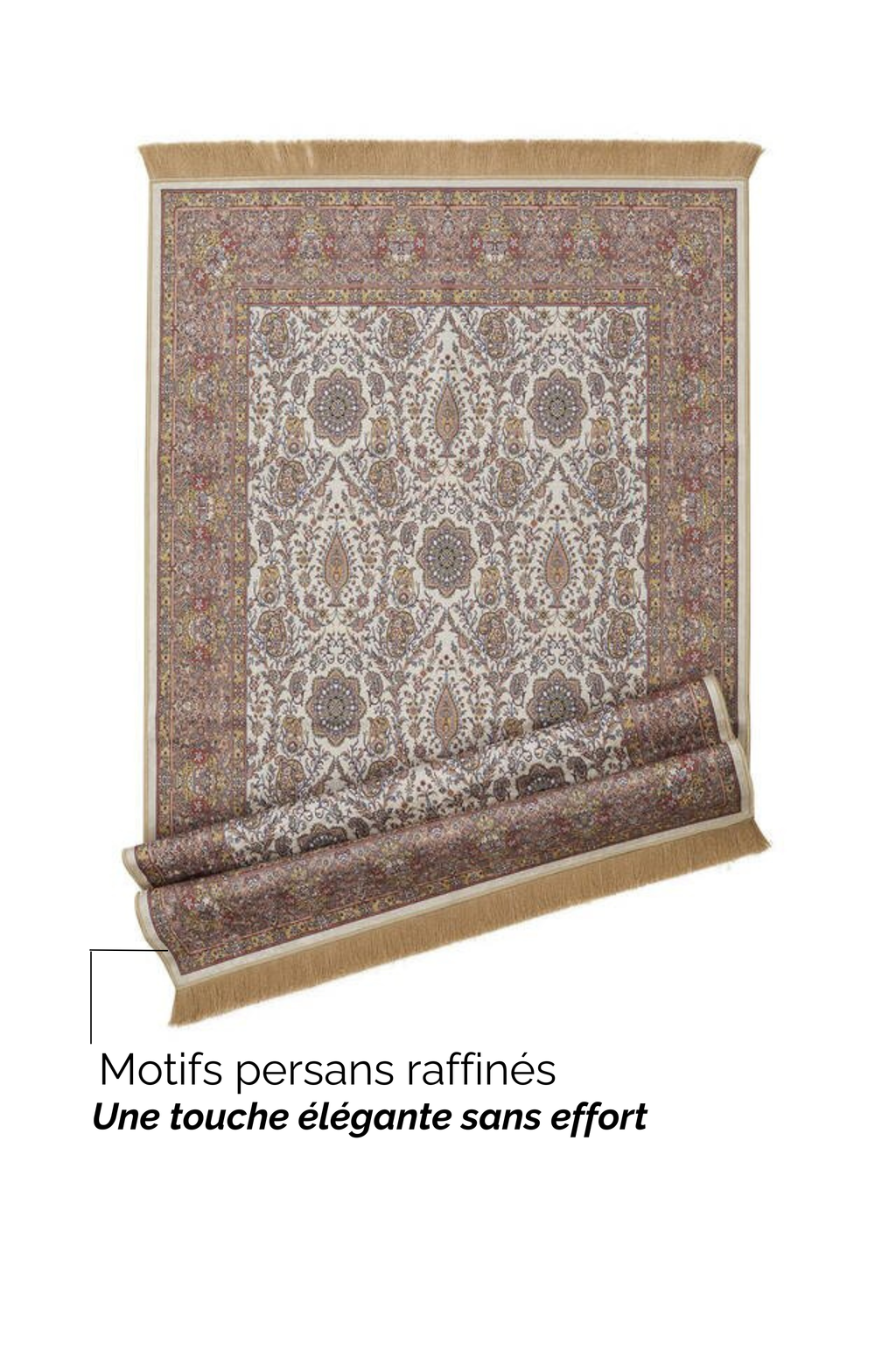 Tapis de prière Sakina – Praticité & Élégance (Essentielle)