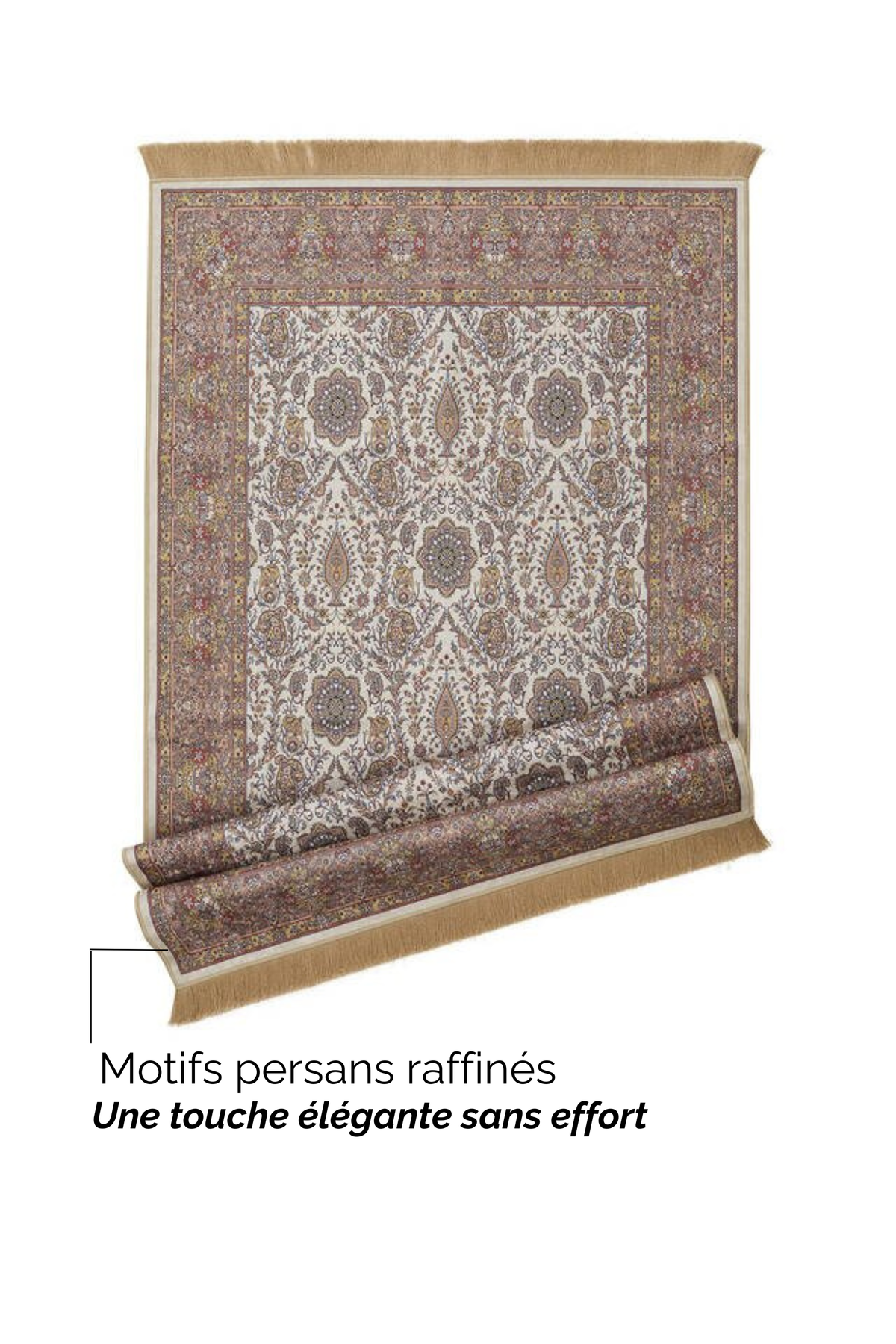 Tapis de prière Sakina – Praticité & Élégance (Essentielle)