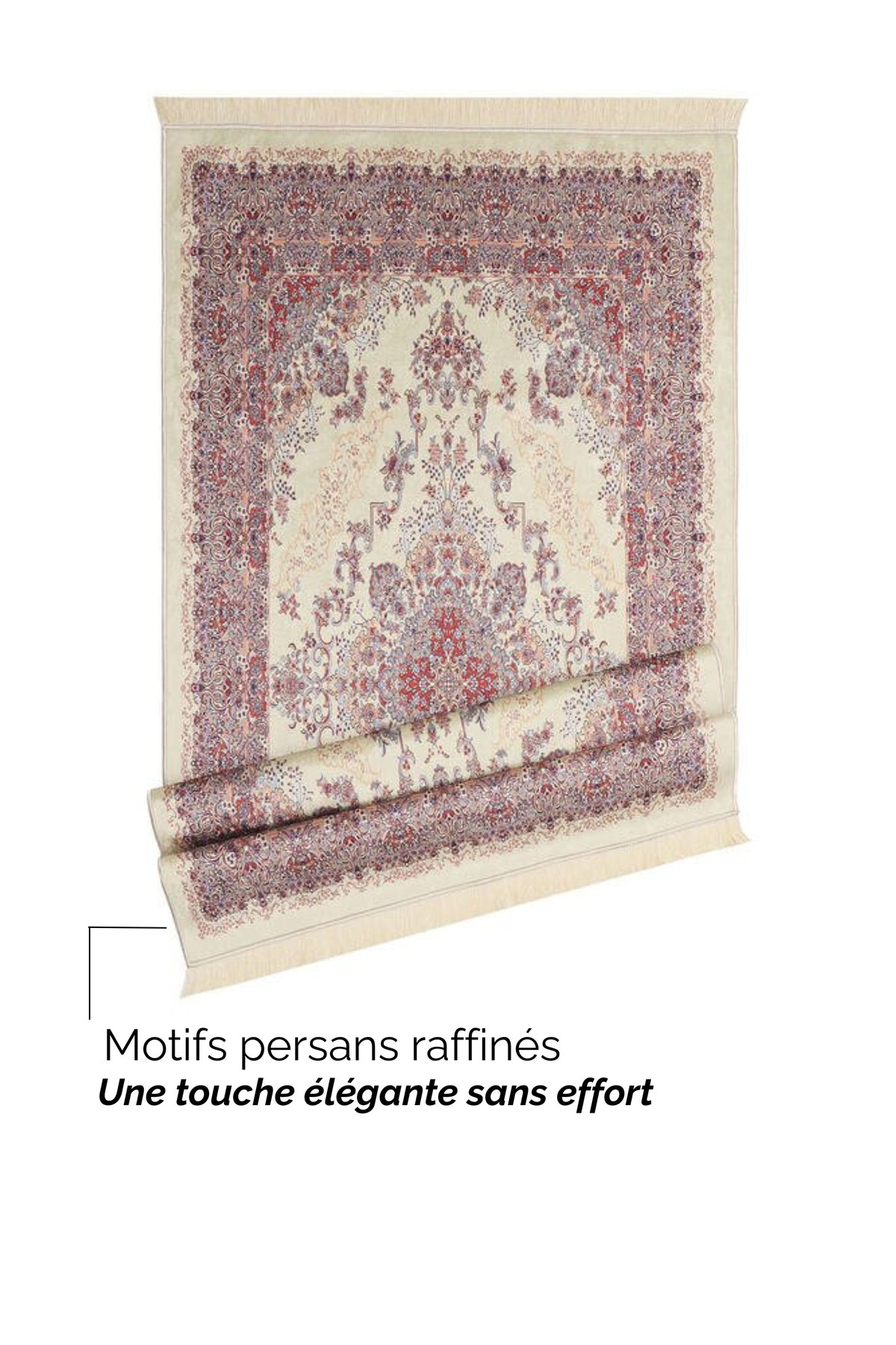 Tapis de prière Qamar – Praticité & Élégance (Essentielle)