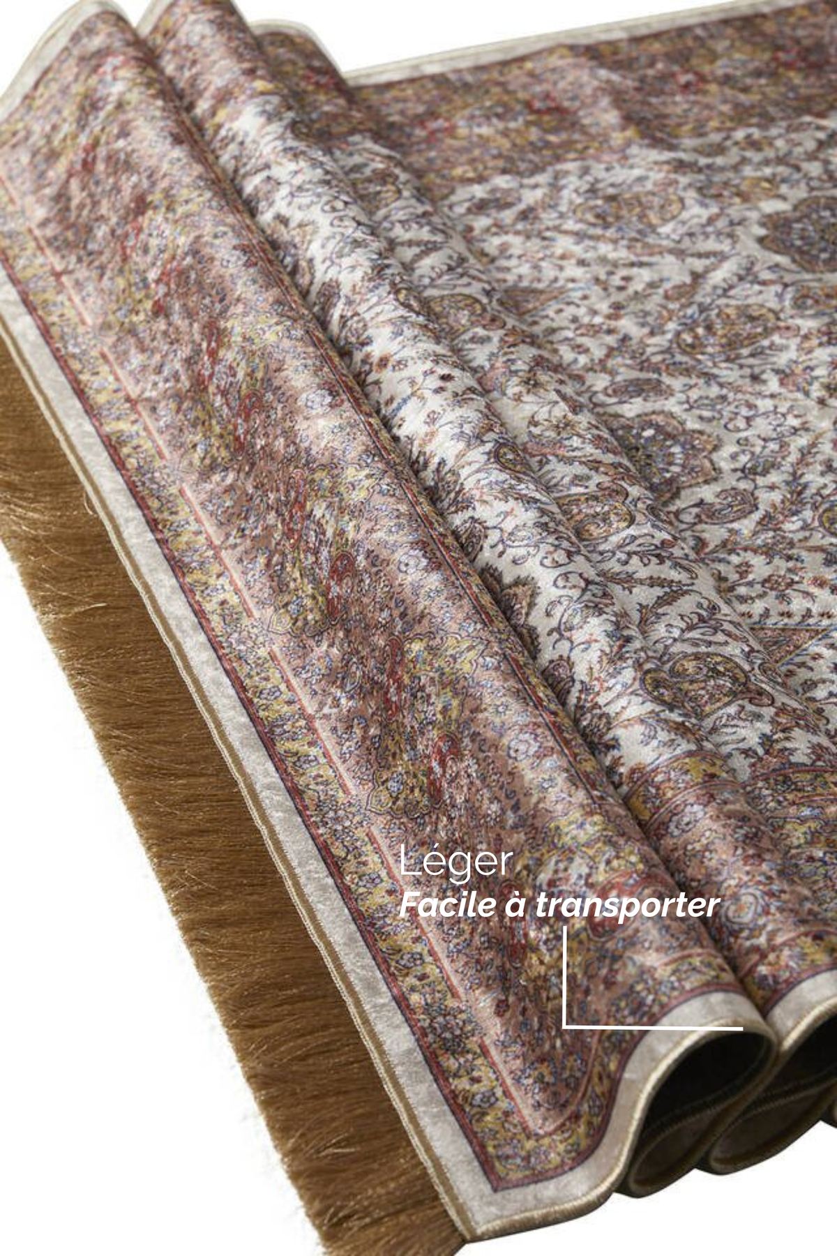 Tapis de prière Sakina – Praticité & Élégance (Essentielle)