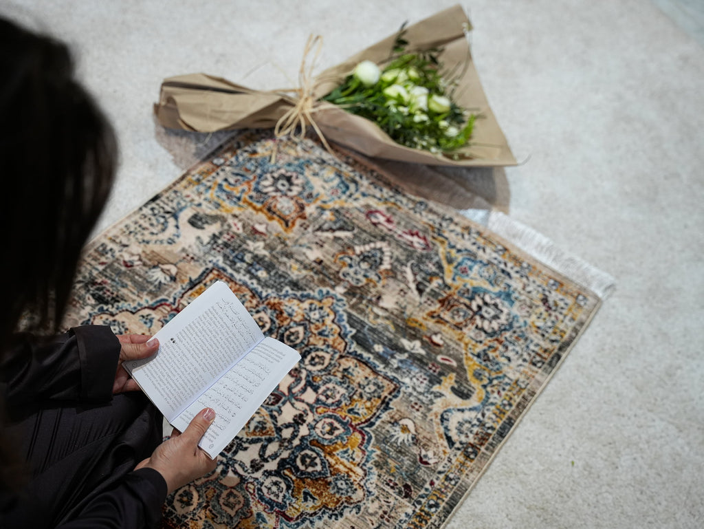 Tapis de prière Sabr – Confort & Élégance (Signature)