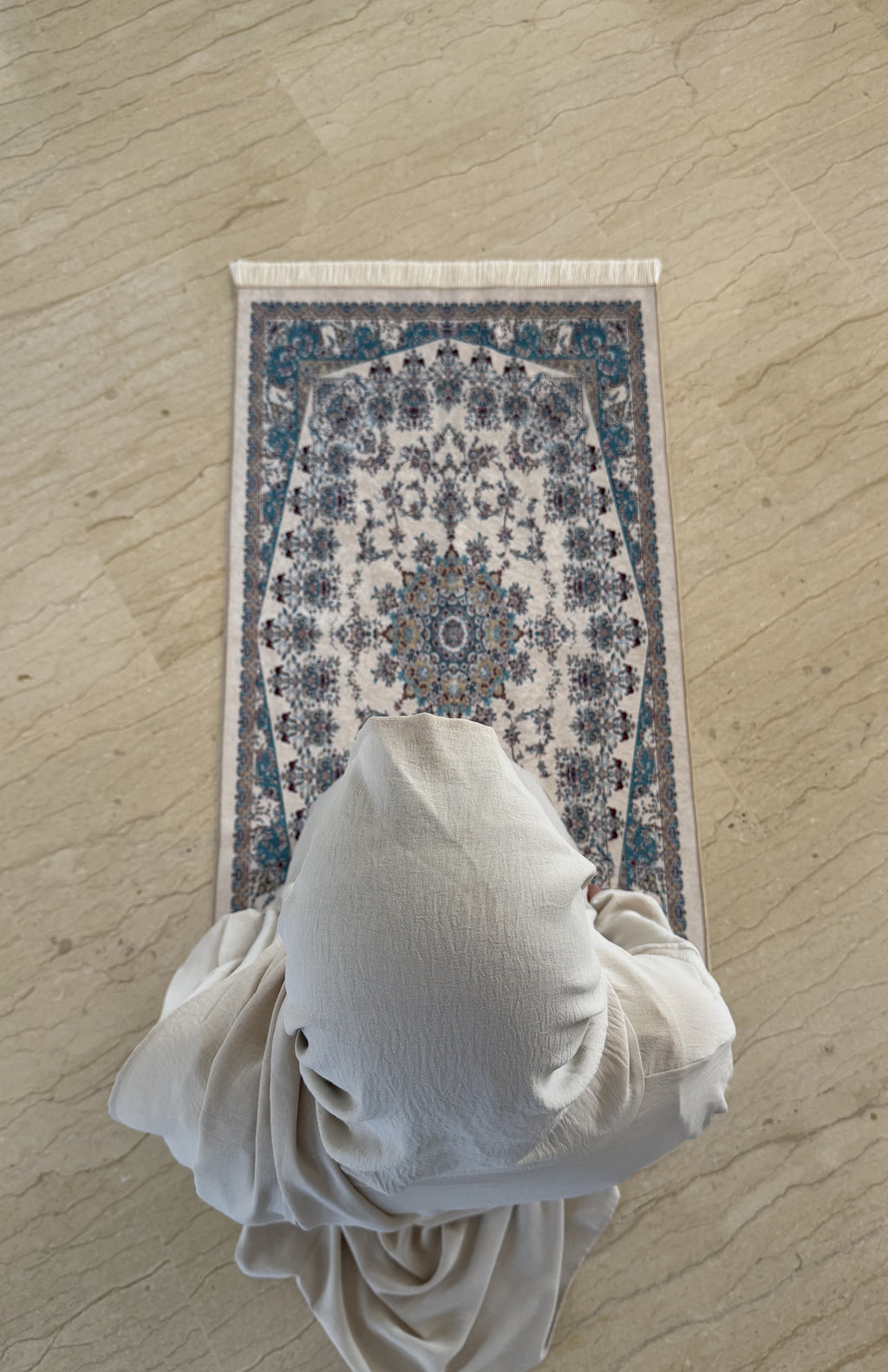 Tapis de prière Najm – Praticité & Élégance (Essentielle)